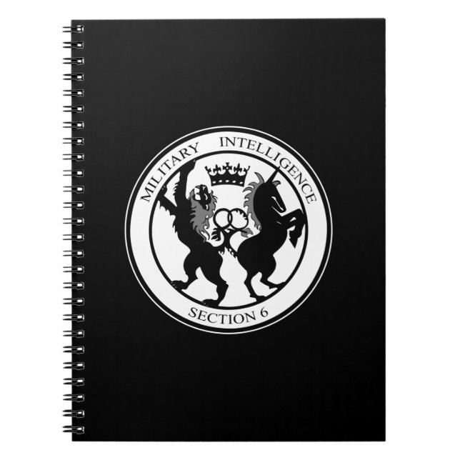 Cuaderno Logotipo de MI6 (Frente)