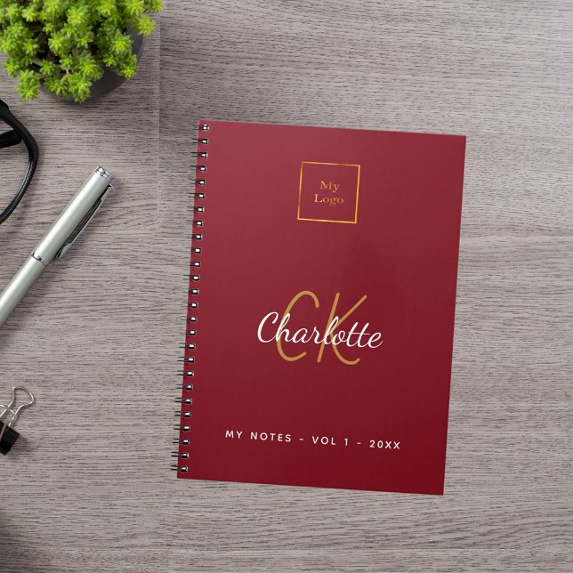Cuaderno Logotipo de negocio moderno (Subido por el creador)