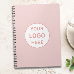 Cuaderno Logotipo de personalizado Rubor Pink Professional