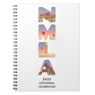 Cuaderno logotipo del centenario de la NMLA