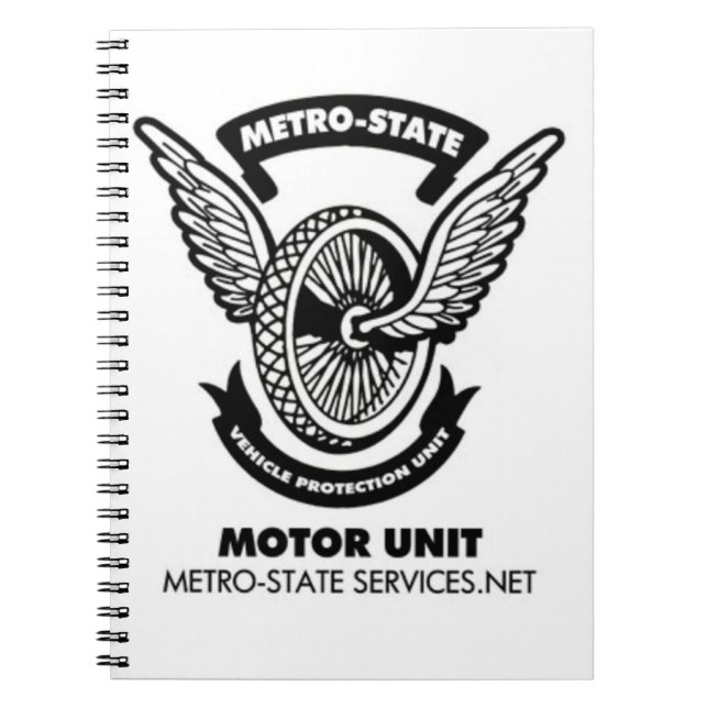 Cuaderno Logotipo del Estado del Metro (Frente)