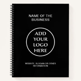 Cuaderno Logotipo Empresa Empresa Profesional