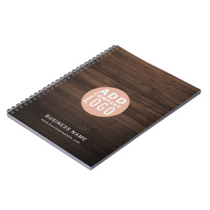 Cuaderno Logotipo empresarial Agente inmobiliario vista mad