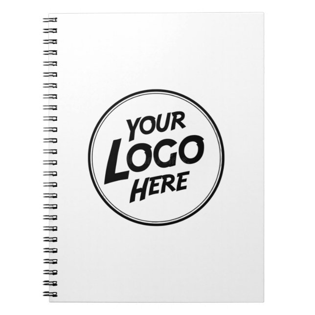 Cuaderno Logotipo Empresarial Personalizado (Frente)