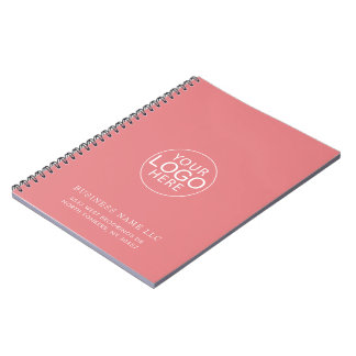 Cuaderno Logotipo Empresarial Personalizado Minimalista