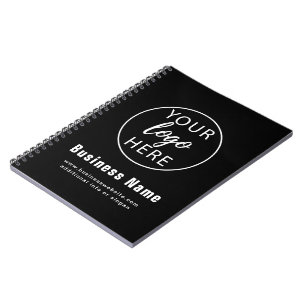 Cuaderno Logotipo Empresarial Personalizado Sencillo