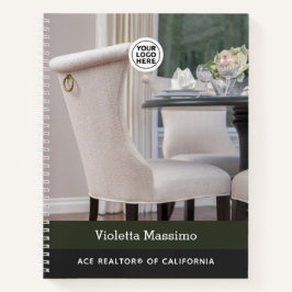 Cuaderno Logotipo inmobiliario y portátiles personalizados