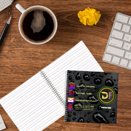 Cuaderno Logotipo Minimalista moderno de Personalizado Burb