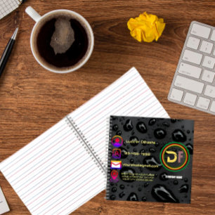 Cuaderno Logotipo Minimalista moderno de Personalizado Burb