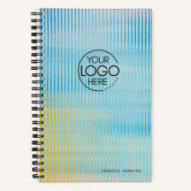 Logotipo moderno de vidrio prismático azul y amari