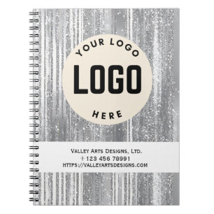 Cuaderno Logotipo para empresas pequeñas Personalizados por