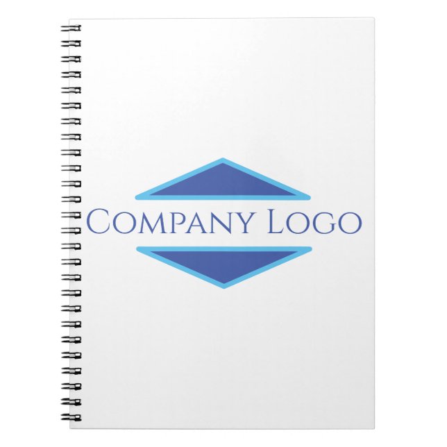 Cuaderno Logotipo personalizado de la empresa  (Frente)