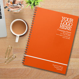 Cuaderno Logotipo personalizado de la empresa | Personaliza