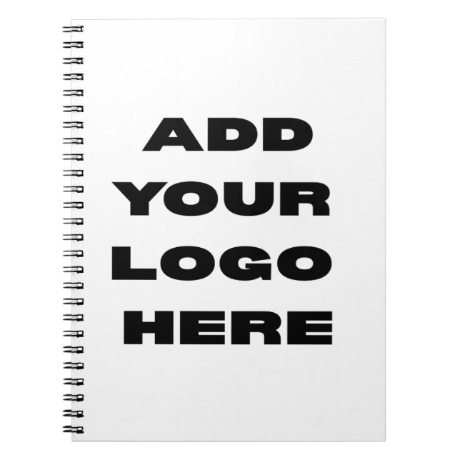 Cuaderno Logotipo personalizado simple (Frente)