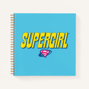 Cuaderno Logotipo Pop de Supergirl
