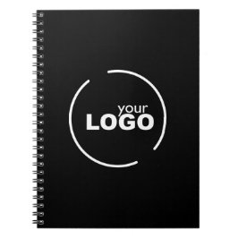 Cuaderno Logotipo profesional de negocios moderno negro
