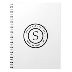 Cuaderno Logotipo profesional sencillo moderno
