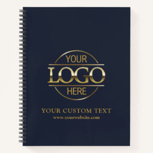 Cuaderno Logotipo promocional de empresa comercial personal