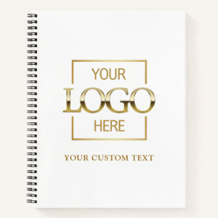 Cuaderno Logotipo Promocional Empresarial Personalizado Sim