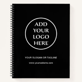 Cuaderno Logotipo sencillo Empresa Empresa profesional