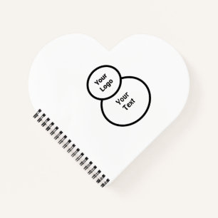 Cuaderno Logotipo simple y minimalista de personalizado ele