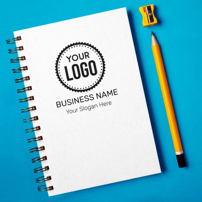 Cuaderno Logotipo Y Lema De La Compañía personalizado Con P (Subido por el creador)