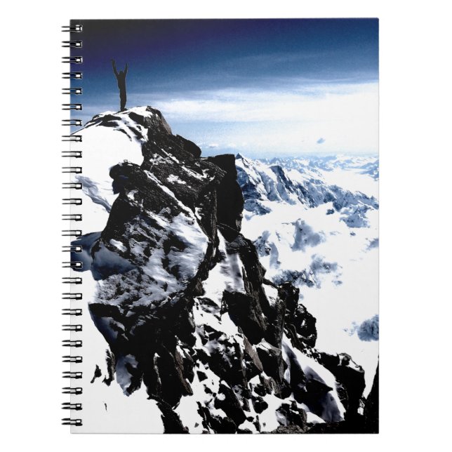 Cuaderno Logro del Montañero Invierno de Nieve (Frente)