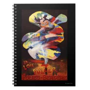 Cuaderno Loie Fuller en el Teatro Folies-Bergere