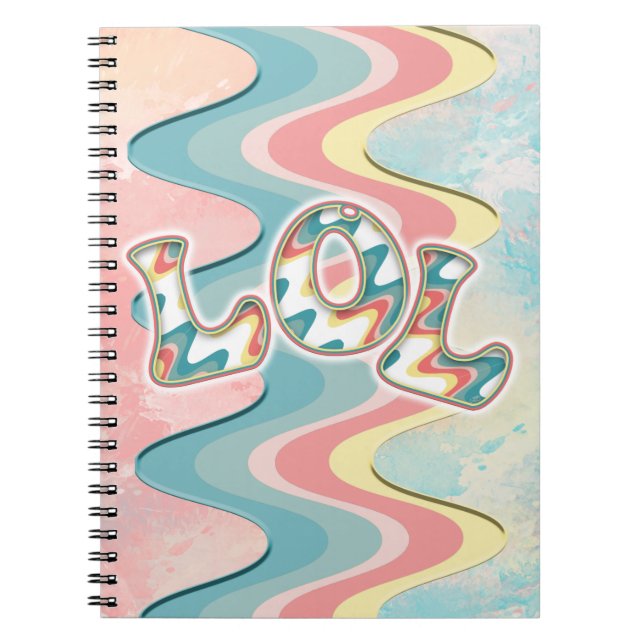 Cuaderno lol ~ ondas de luz (Frente)