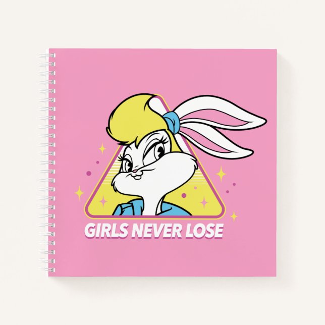 Cuaderno Lola Bunny Chicas nunca pierden (Anverso)