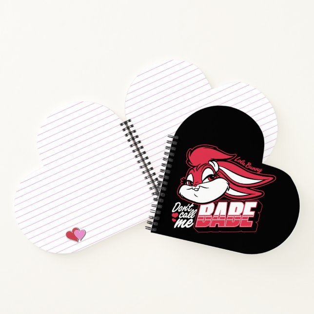 Cuaderno Lola Bunny no me llames Babe (Interior)