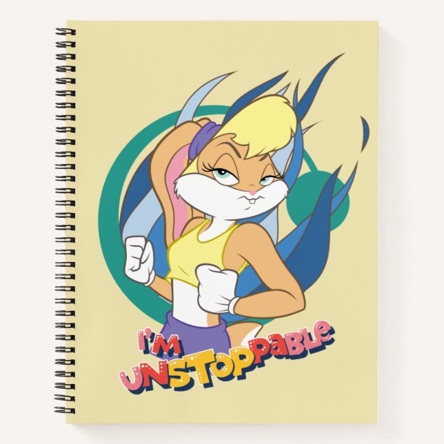 Cuaderno Lola Bunny "Soy imparable" (Anverso)