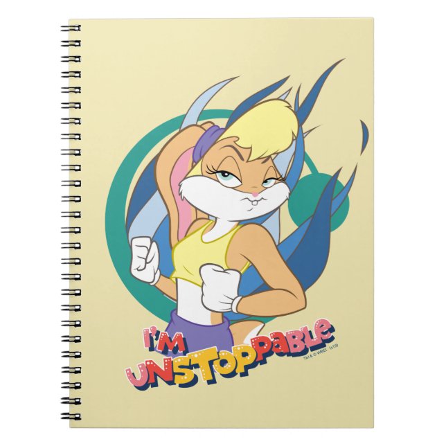 Cuaderno Lola Bunny "Soy imparable" (Frente)