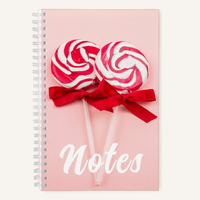 Cuaderno Lollipop Cute Rosa (Anverso)