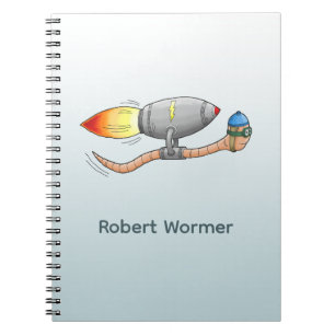 Cuaderno Lombriz Cohete