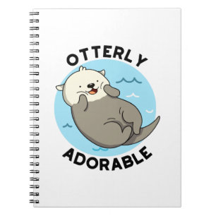 Cuaderno Londra Adorable Bromista Nutria Flotante Chiste