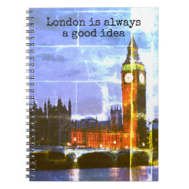 Cuaderno Londres es siempre una buena idea, personalizada