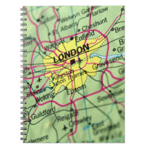 Londres, mapa de la calle de Inglaterra