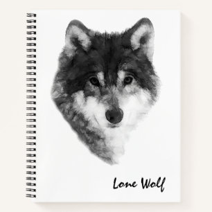 Cuaderno Lone Wolf elegante