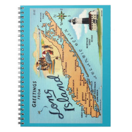 Cuaderno Long Island NY  Spiral Notebook