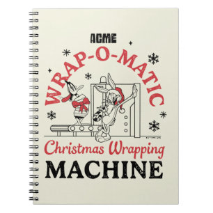 Cuaderno LOONEY TUNES™   ACME Wrap-O-Matic Wrapping Machine