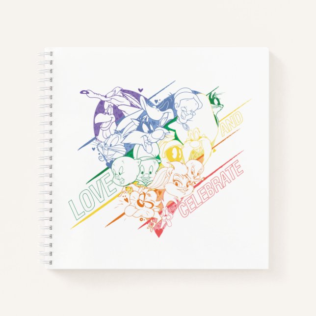 Cuaderno LOONEY TUNES™ - Love and Celebrate (Anverso)