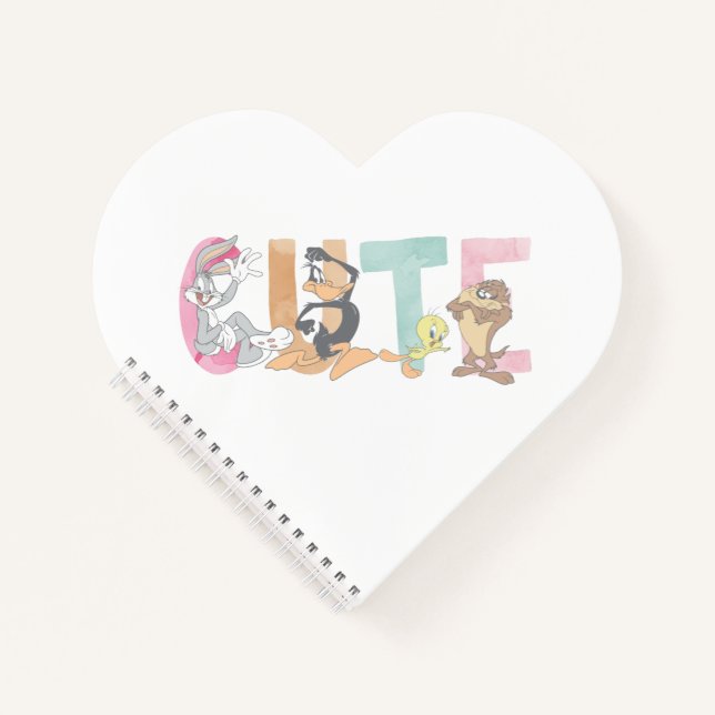 Cuaderno LOONEY TUNES™ Marca de agua tibia (Anverso)