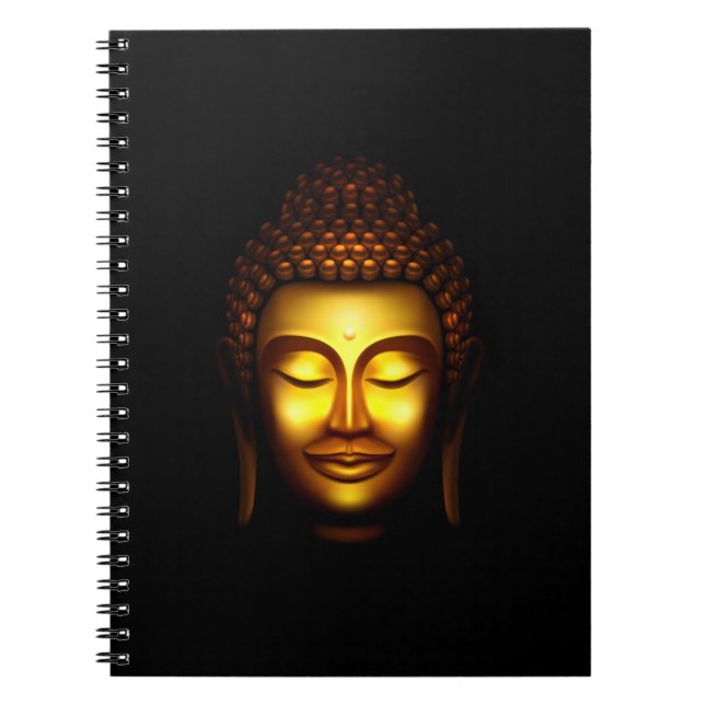 Cuaderno Lord Buddha Gold y Black (Frente)