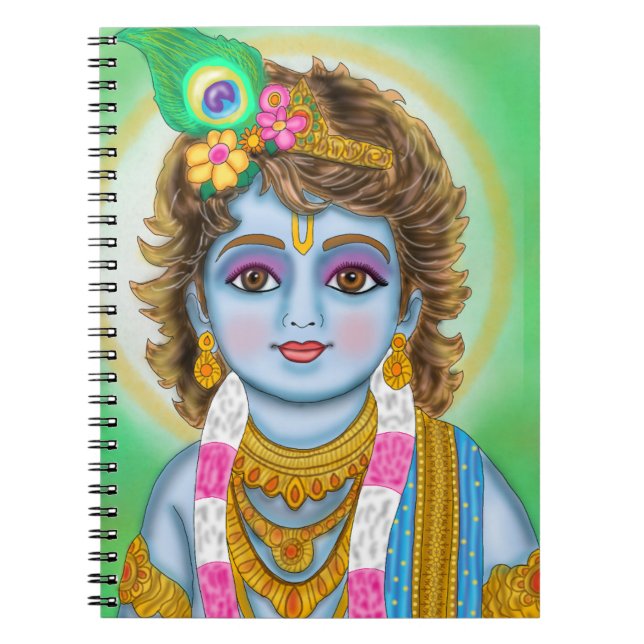 Cuaderno Lord Child Krishna Notebook (Frente)