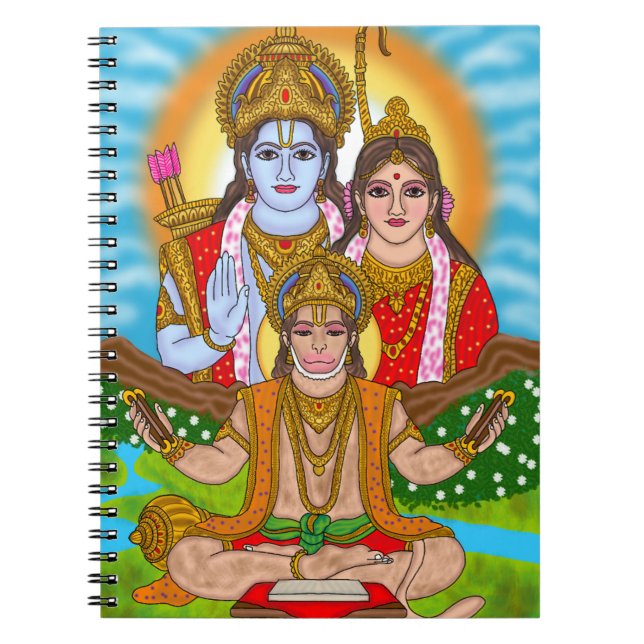 Cuaderno Lord Hanuman Notebook (Frente)