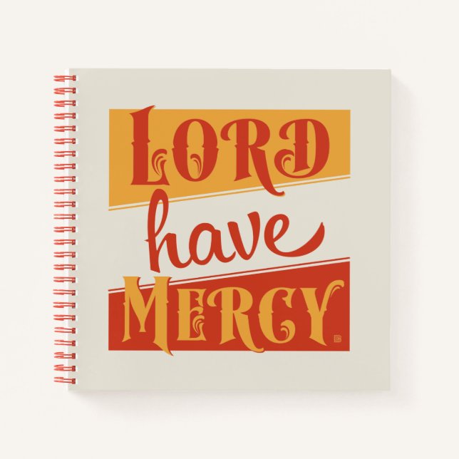 Cuaderno Lord Have Mercy (Anverso)