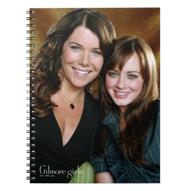 Cuaderno Lorelai y Rory Close-Up Retrato (Frente)