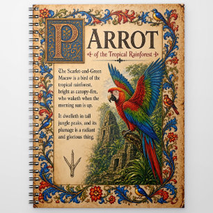 Cuaderno Loro, Arte de Bestiario Medieval