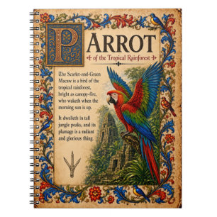 Cuaderno Loro, Arte de Bestiario Medieval